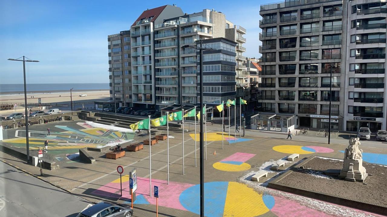 Studio Met Zeezicht Op Heldenplein Knokke-Heist Εξωτερικό φωτογραφία